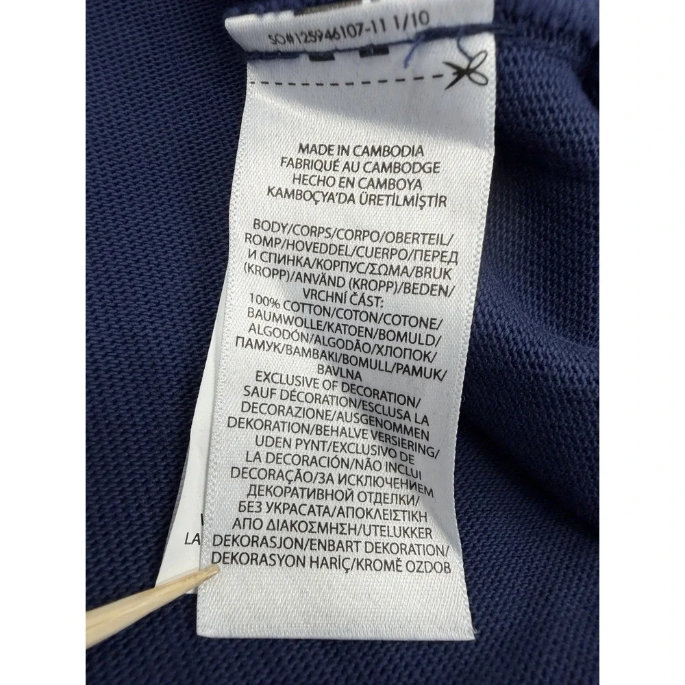 Polo Ralph Lauren x New York NY Yankees Men's XL Cotton Pocket T-Shirt Navy Blue